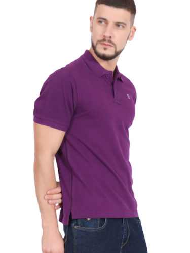 purple t shirt mens outfit